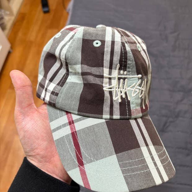 Stussy 스투시 코튼리넨 캡