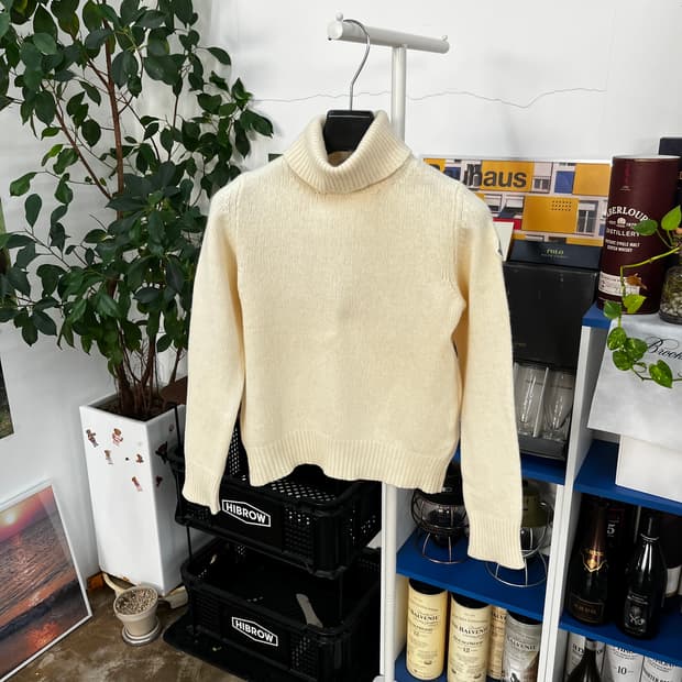 몽클레어 우먼 터틀넥 울니트 L