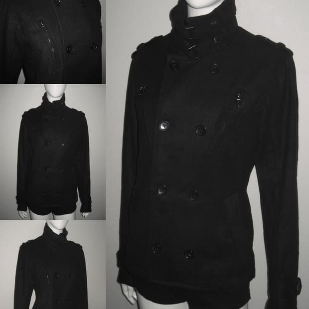 In the attic 인더아틱 하이넥 버클 자켓