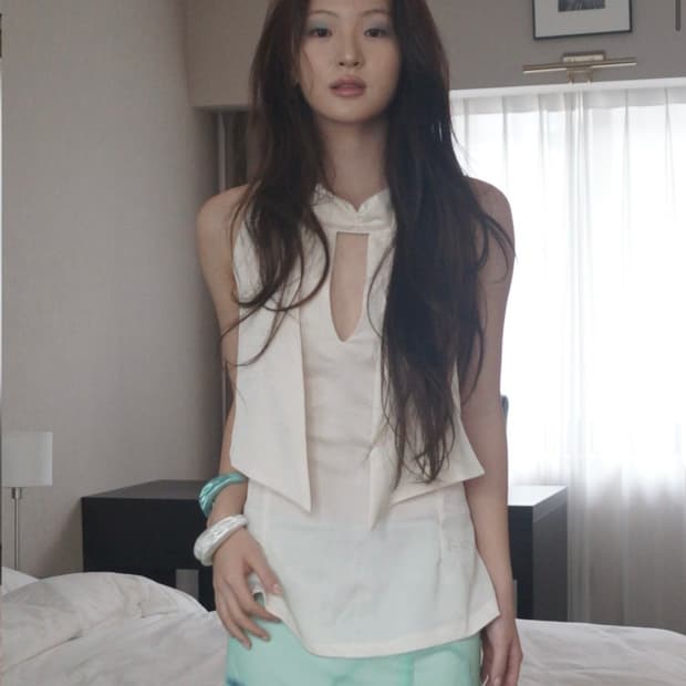 Halter Oriental Blouse