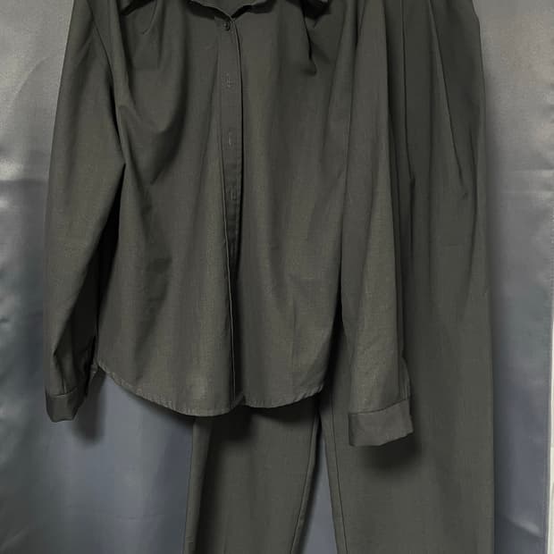 릿킴 핀턱 셔츠 슬랙스 셋업