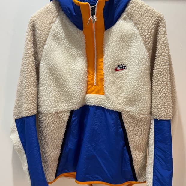 🔥 NIKE 플리스 아노락 후드 L 판매합니다
