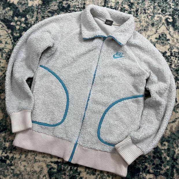 나이키(NIKE) 양털 후리스 집업