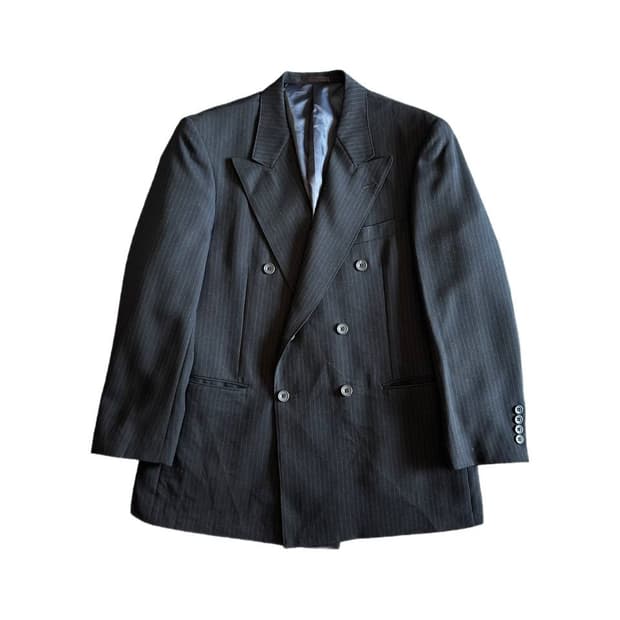 챕스 랄프로렌 6버튼 울자켓