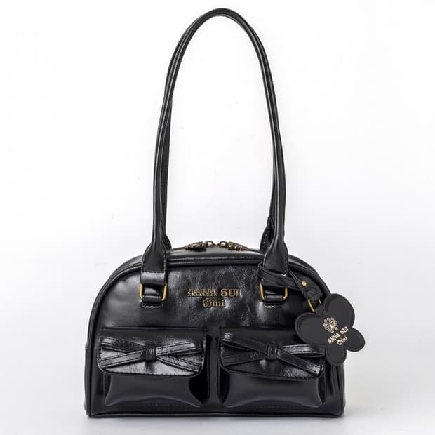 안나수이 롱 핸들 미니보스톤백