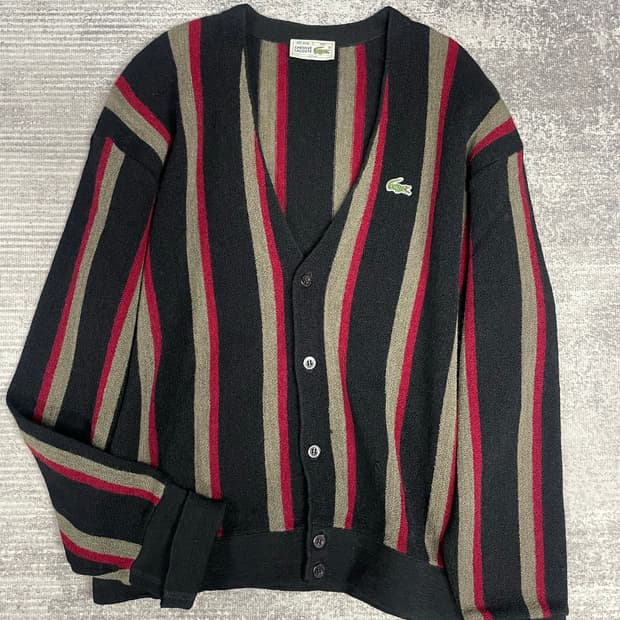 90s vintage LACOSTE WOOL KINT