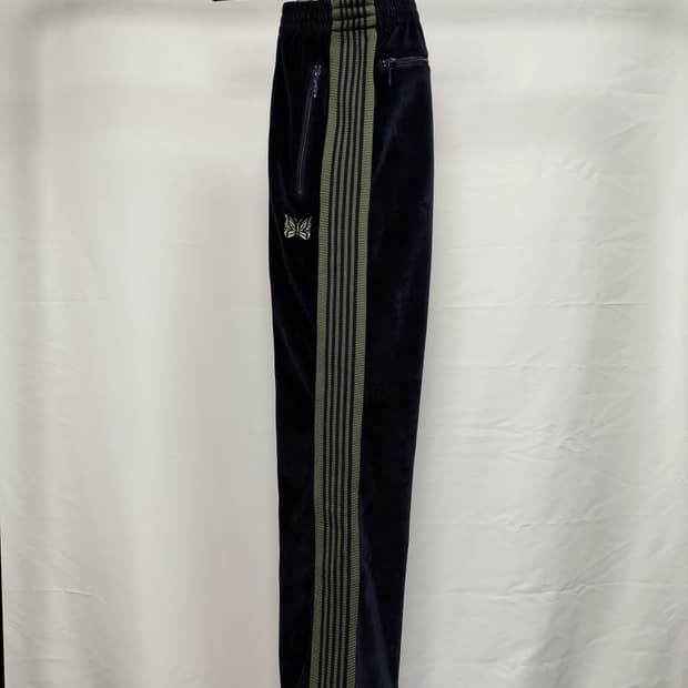 니들스 트랙팬츠 벨루어 네이비/카키 s