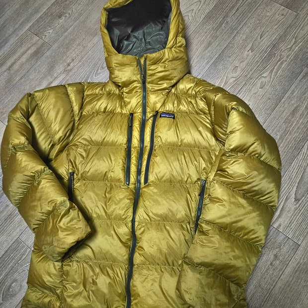 파타고니아 피츠로이 구스다운 패딩 라지 후드 후디