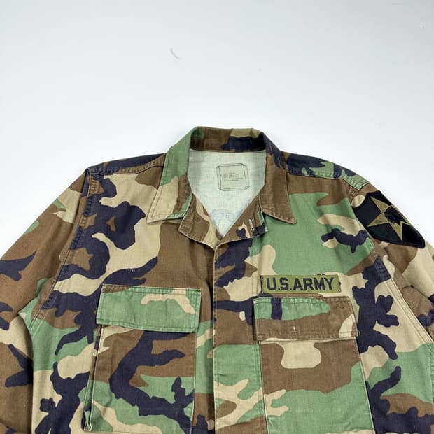 미군 오리지널 US 밀리터리 유틸리티 셔츠 (실측 M)