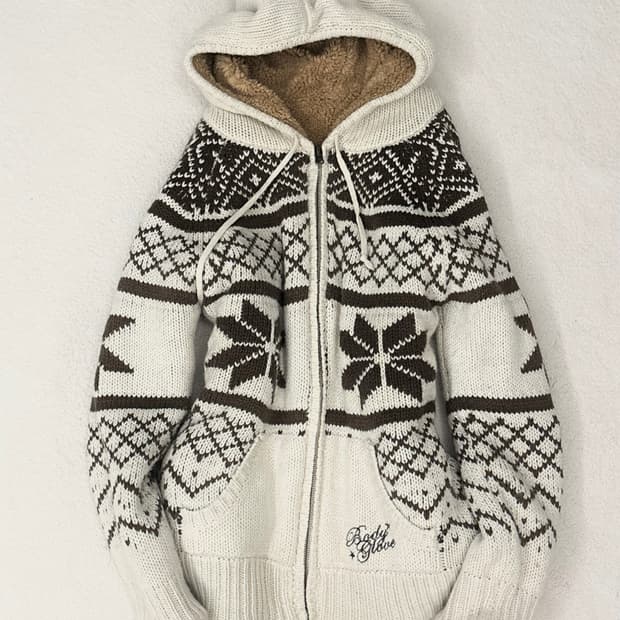 일본빈티지 노르딕 레터링 리버시블 후드점퍼 니혼진 너드 큐빈티지