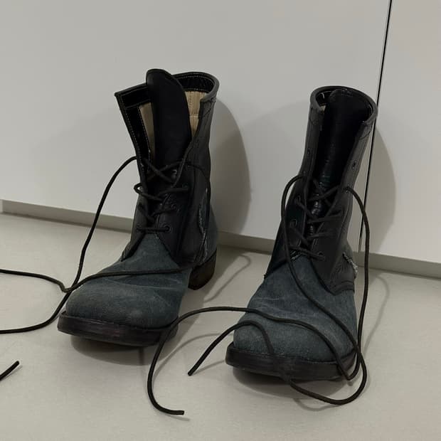 Carpe Diem x wjk Lace-up Boots