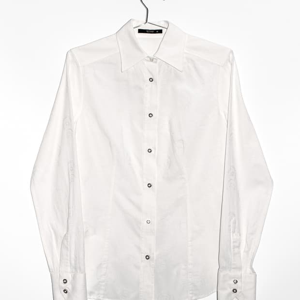 Cotton Paisley Pattern Shirt