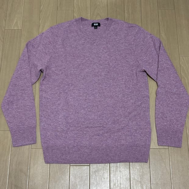 유니클로 캐시미어 크루넥 스웨터 (새상품 / 남녀공용)