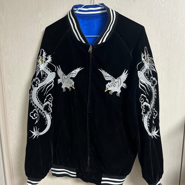 남성 양면 스카쟌 100사이즈 팜