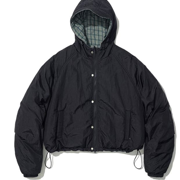 파르티멘토 우먼 리버시블 후디드 윈드브레이커