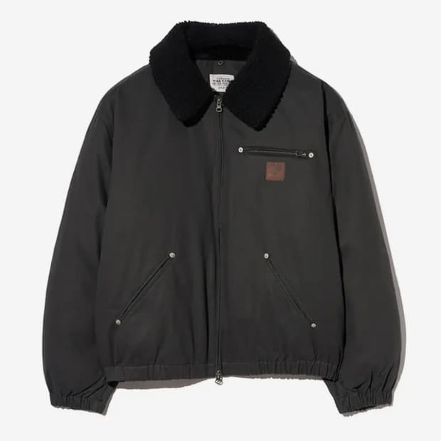 팀코믹스 워시드 푸퍼 패딩