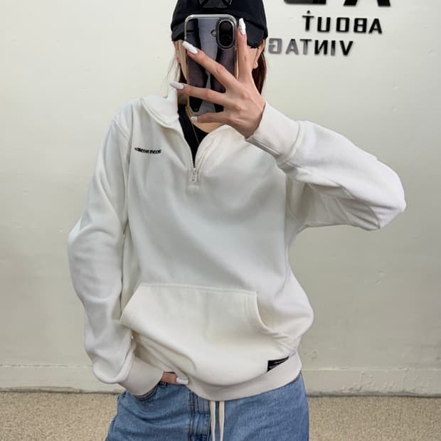 그루브라임 후리스 아노락 S