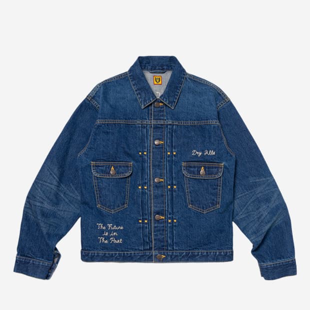 휴먼메이드 데님 자켓 M 사이즈 새상품 HM27JK015 판매합니다.