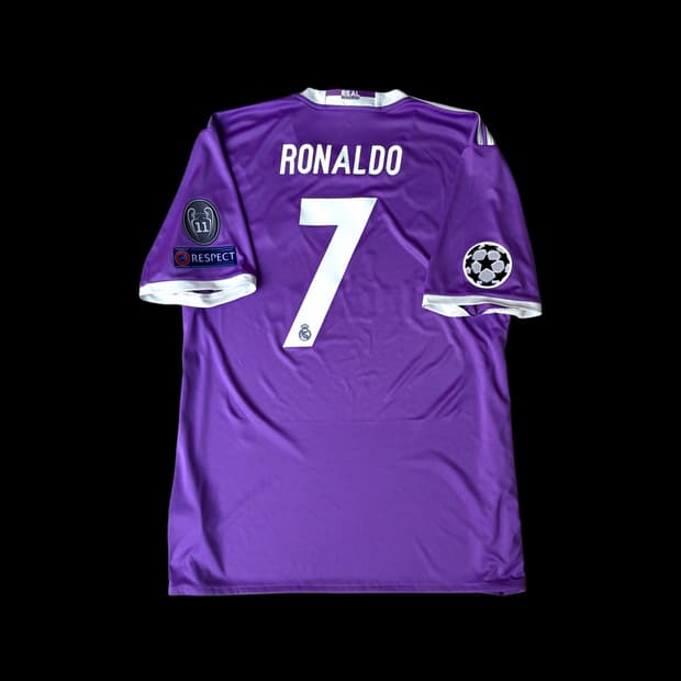 아디다스 16 17 레알 마드리드 어웨이 호날두 유니폼 