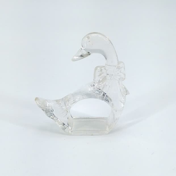 백조 투명 피규어 카페 인테리어소품 