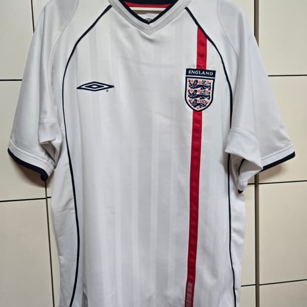01-03 잉글랜드 엄브로 반팔 져지 국대 유니폼