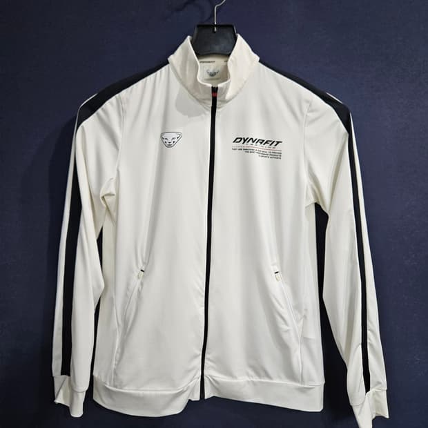 다이나핏 화이트 남성 슬림핏 95 기능성 집업자켓 