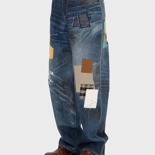 앤더슨벨 트롱프뢰유 패치워크 데님 팬츠 32