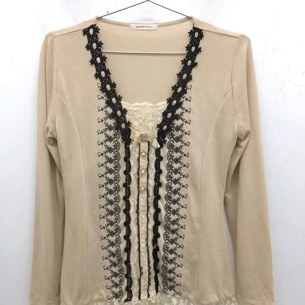 빈티지 모리걸 긴팔 슬리브