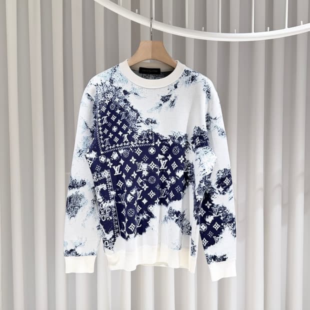 M / 루이비통 모노그램 반다나 니트 맨투맨