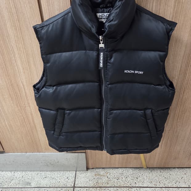 코오롱스포츠 오리 조끼 105