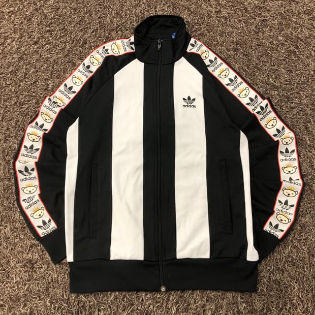 XS 아디다스 니고베어 져지 트랙 자켓
