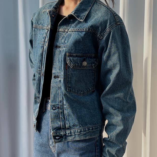 [L]리바이스 LVC JPN 90s 1세대 데님 자켓 70502 XX