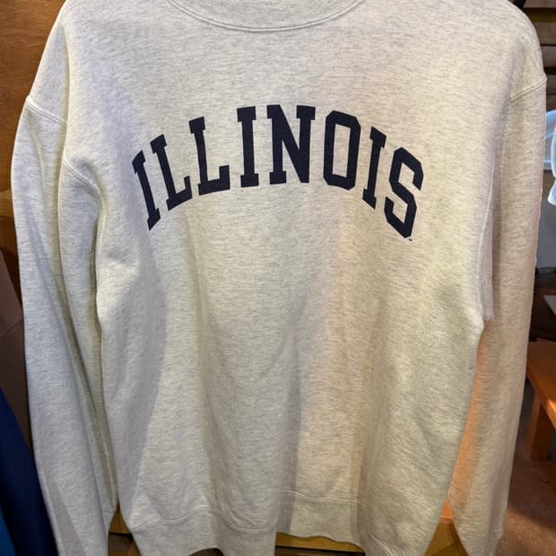 챔피온 레터링 멜란지 맨투맨