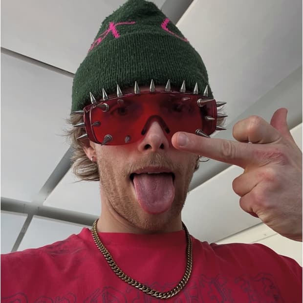 SAFETY ZONE 스파이크피어싱 y2k 고글