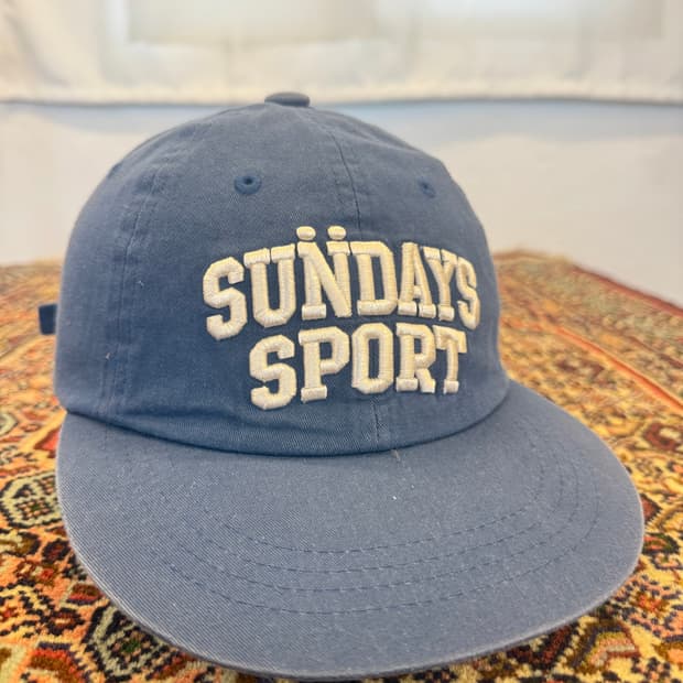 빈티지 선데이 스포츠 일자챙캡