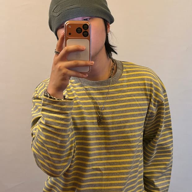 안드레아 폼필리오x오니츠카 롱슬리브