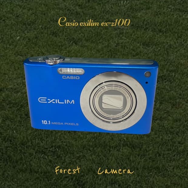 카시오 exilim ex-z100 디지털카메라 빈티지디카