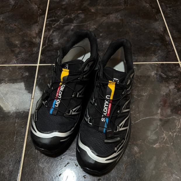 살로몬 xt-6 블랙실버 265