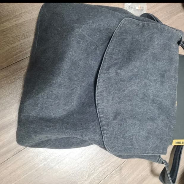 해칭룸 데님 투페이스 백