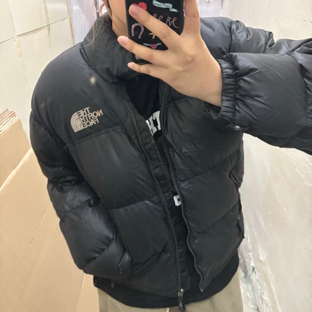 노스페이스 700 눕시 패딩
