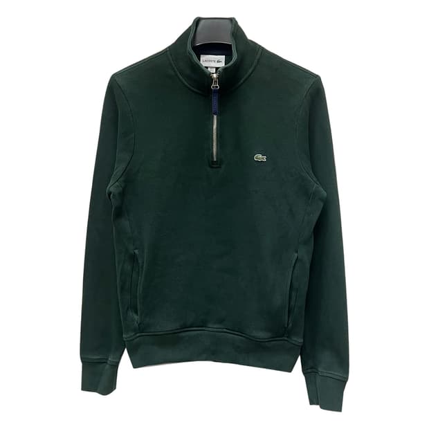 라코스테 베이직 하프집업 스웨터 S