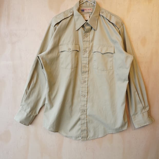 (105-107)80s 빅맥 USA 워크셔츠 BIG MAC