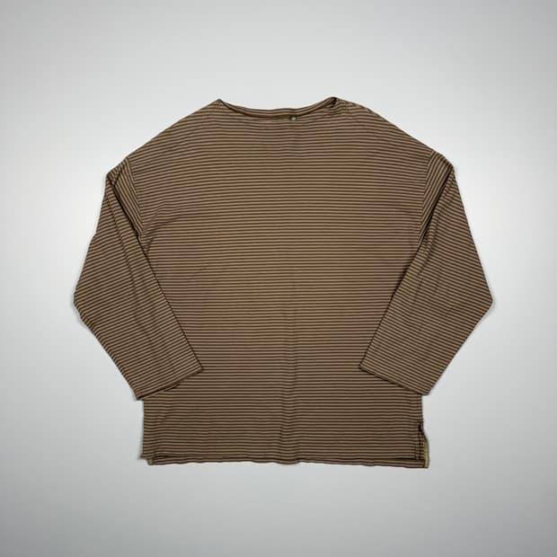 (100) 캡틴선샤인 하드트위스트 보더 보트넥 티셔츠