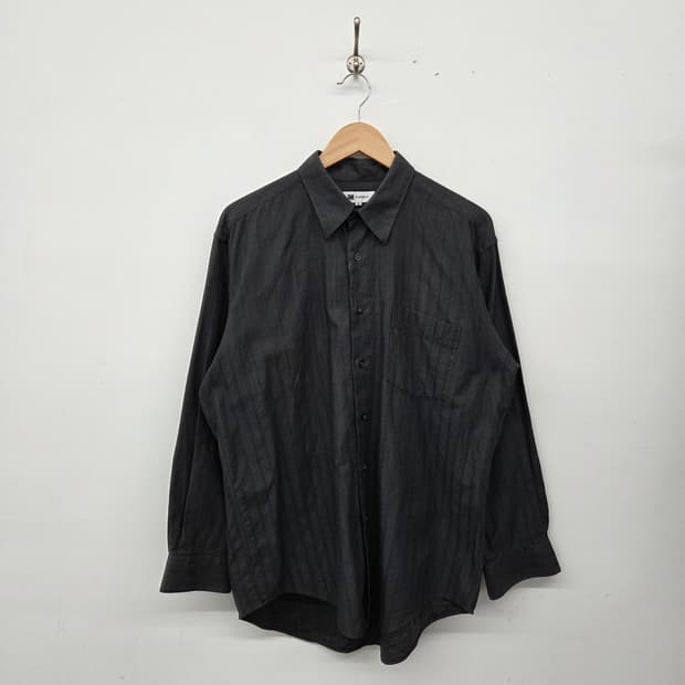 이세이미야케 빈티지 블랙 셔츠 남성L