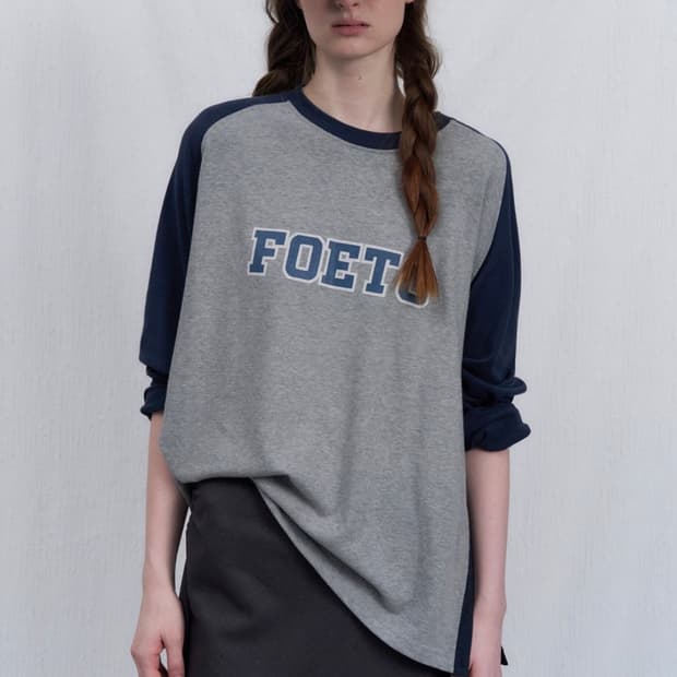 포에토 레글런 티 foeto same point reglan tee
