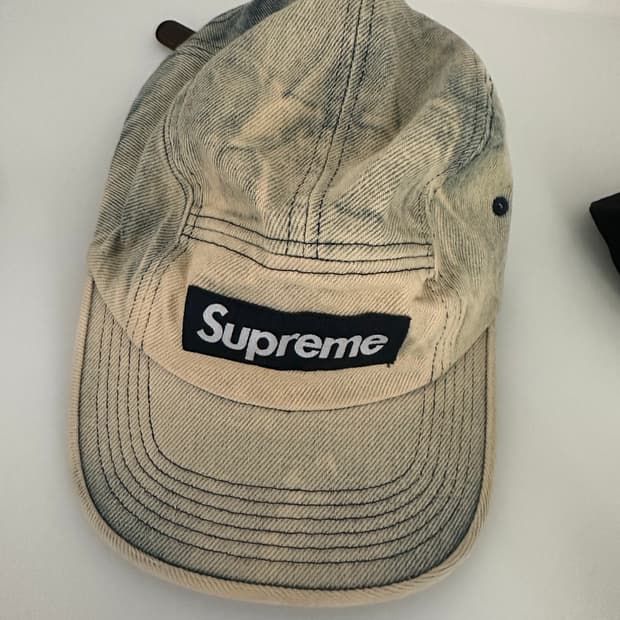 슈프림 워시드 치노 트윌 캠프캡 24ss