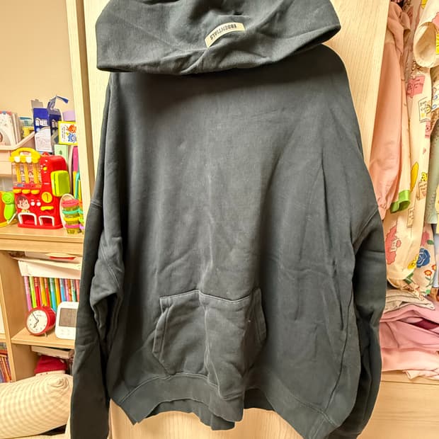 Essentials 리플렉티브 후드티 XL 