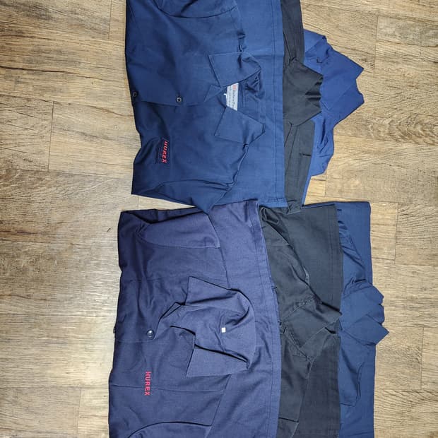 소품용 생산 현장 여자 유니폼6장 일괄