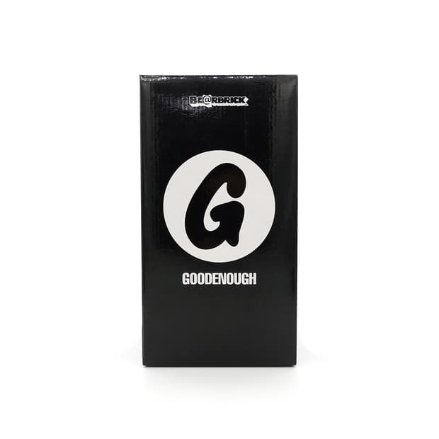 BEARBRICK 베어브릭 굿이너프 캐피탈G 400 아트토이 피규어