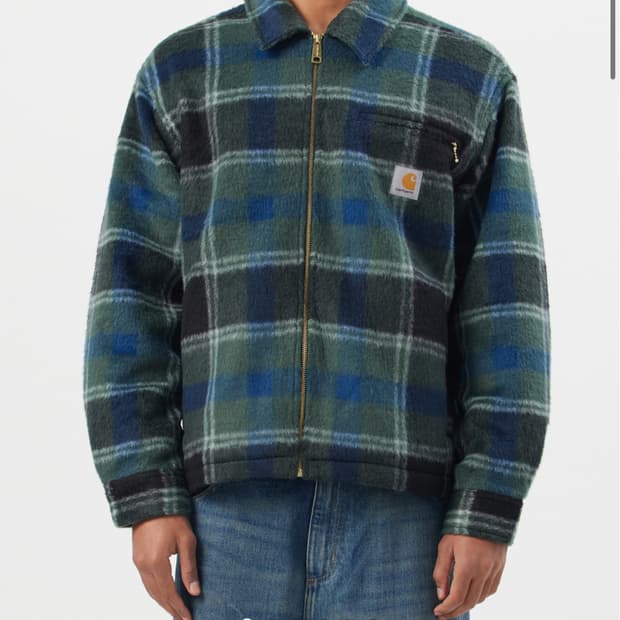 칼하트윕 카이런 셔츠 자켓 시카모어 트리